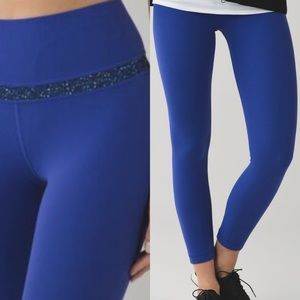 NEW RARE Lululemon Align Pant Leggings in Sapphire Blue Amplify NVGTN Seamless